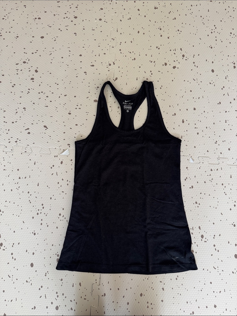 Nike Black Racerback Tank Top - Dri-FIT